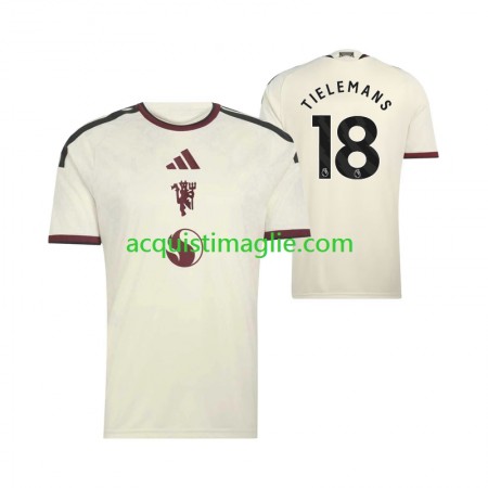 Divisa di Calcio Manchester United Youri Tielemans 18 Terza 2026/2027